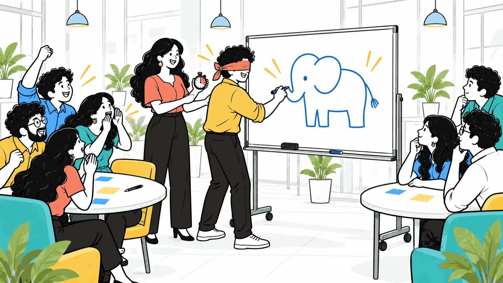 blind-drawing-office-game